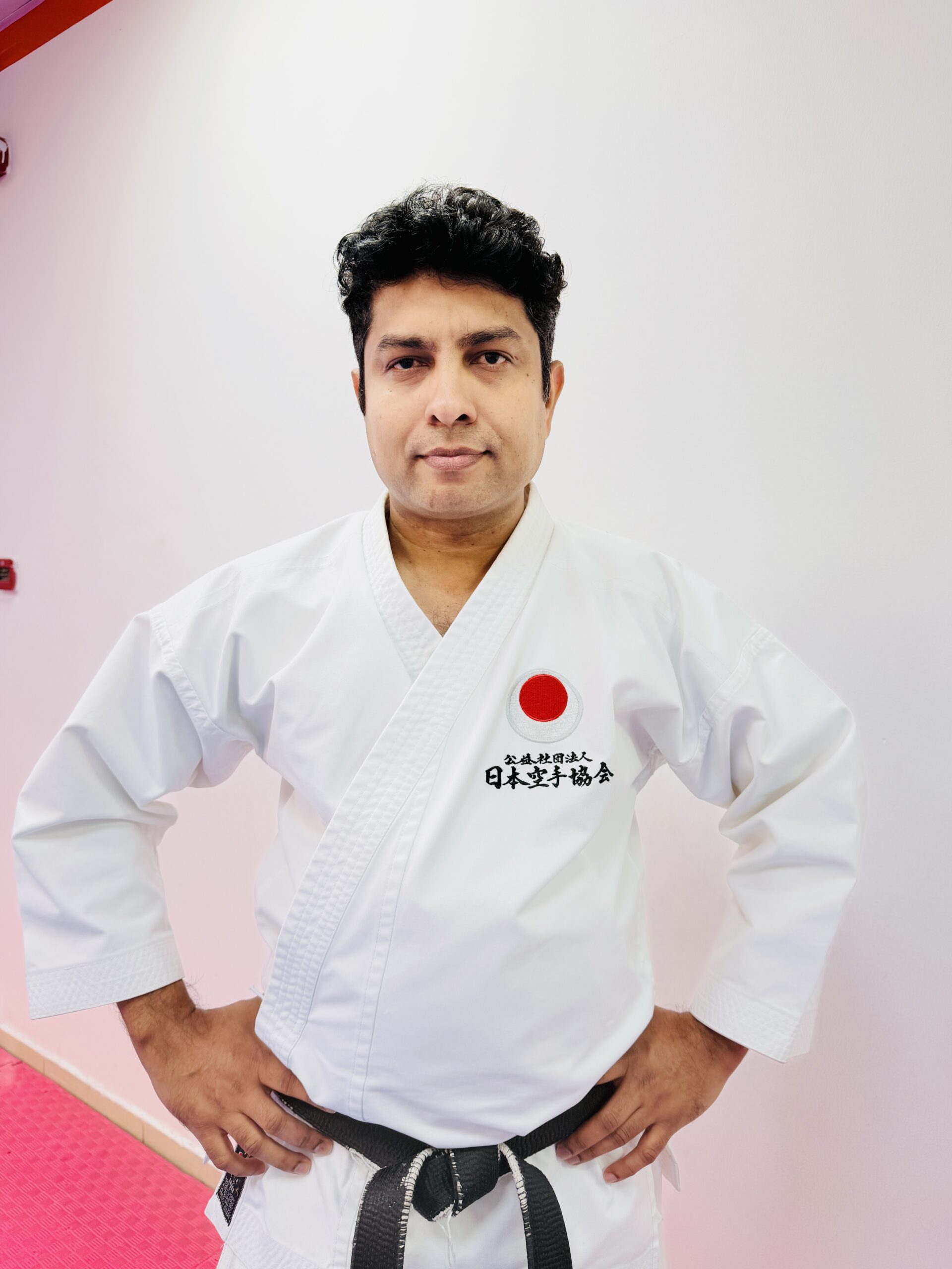 Sensei Ameer Adukkattil JKA 6th Dan karate instructor in Dubai