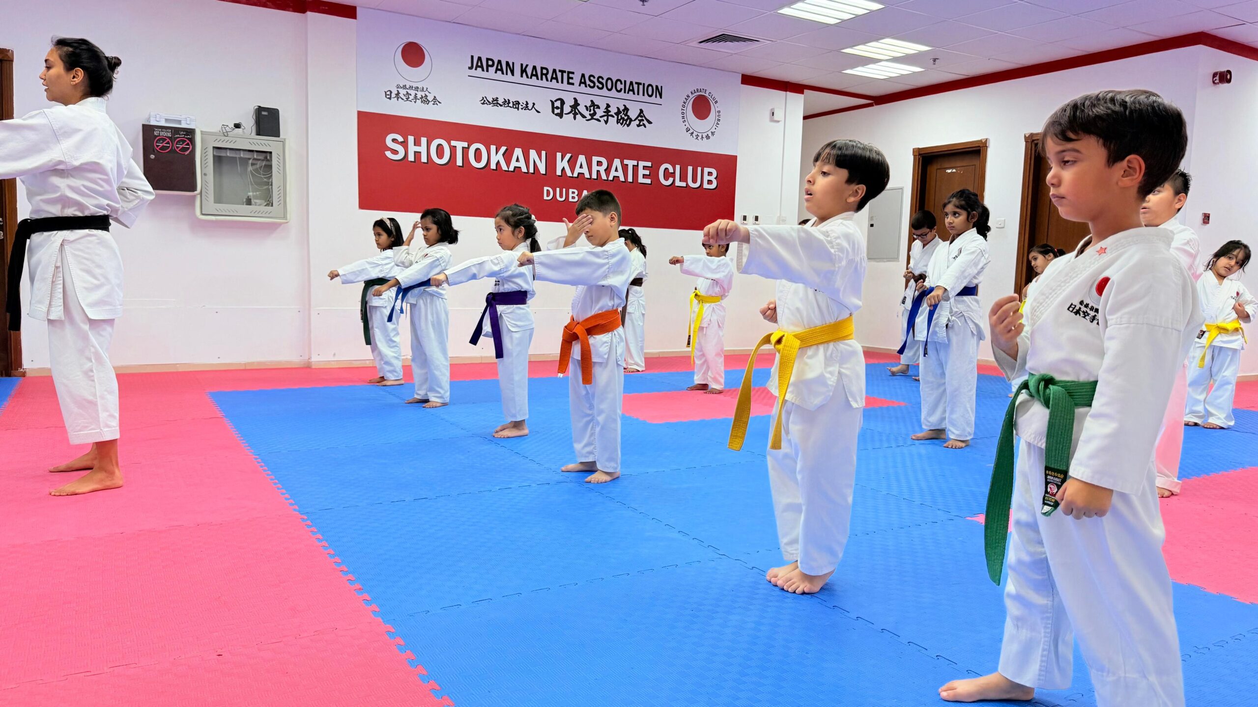 Kids karate classes in Dubai at Shotokan Karate Club Dubai