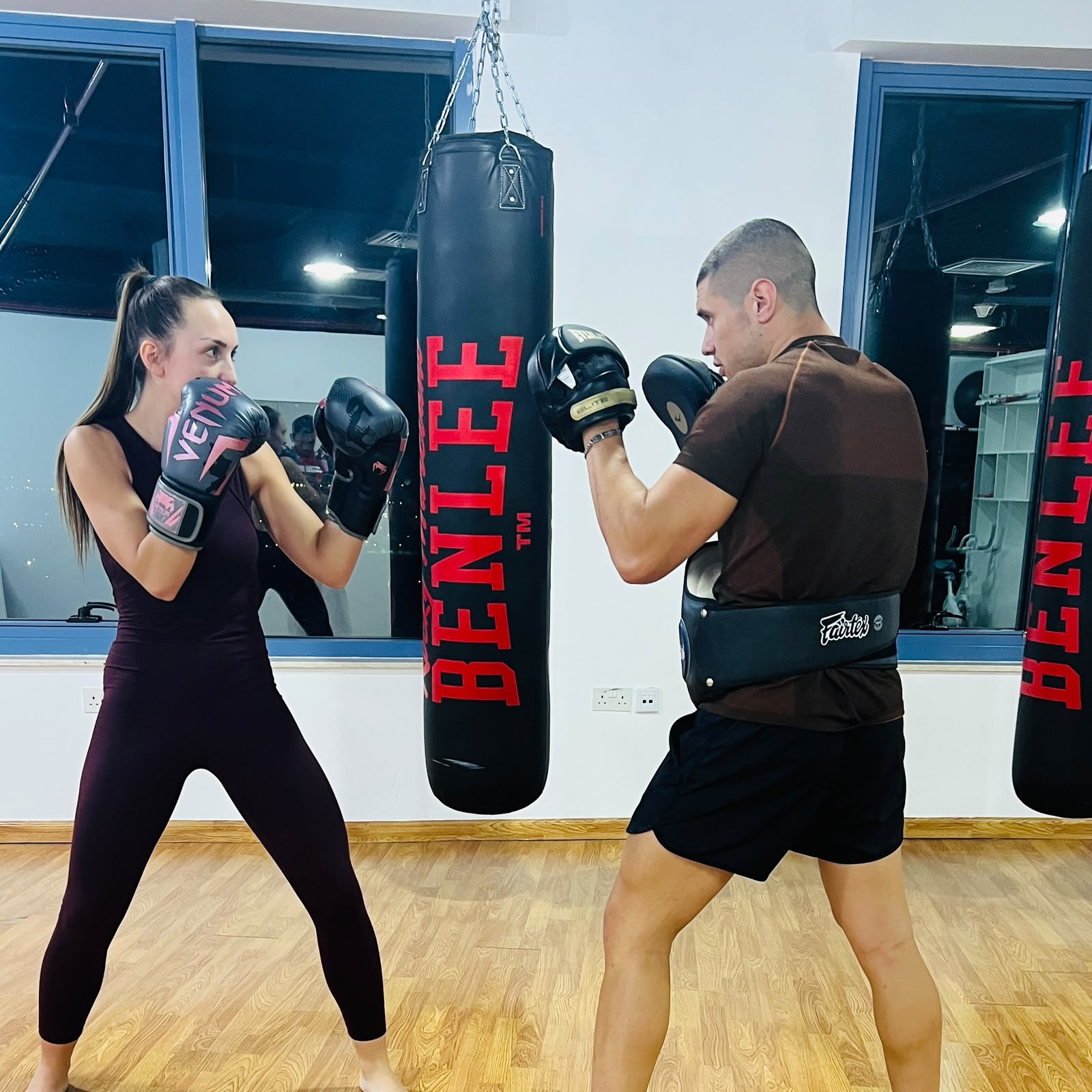 Kickboxing classes for teens and adults in Dubai at Shotokan Karate Club Dubai