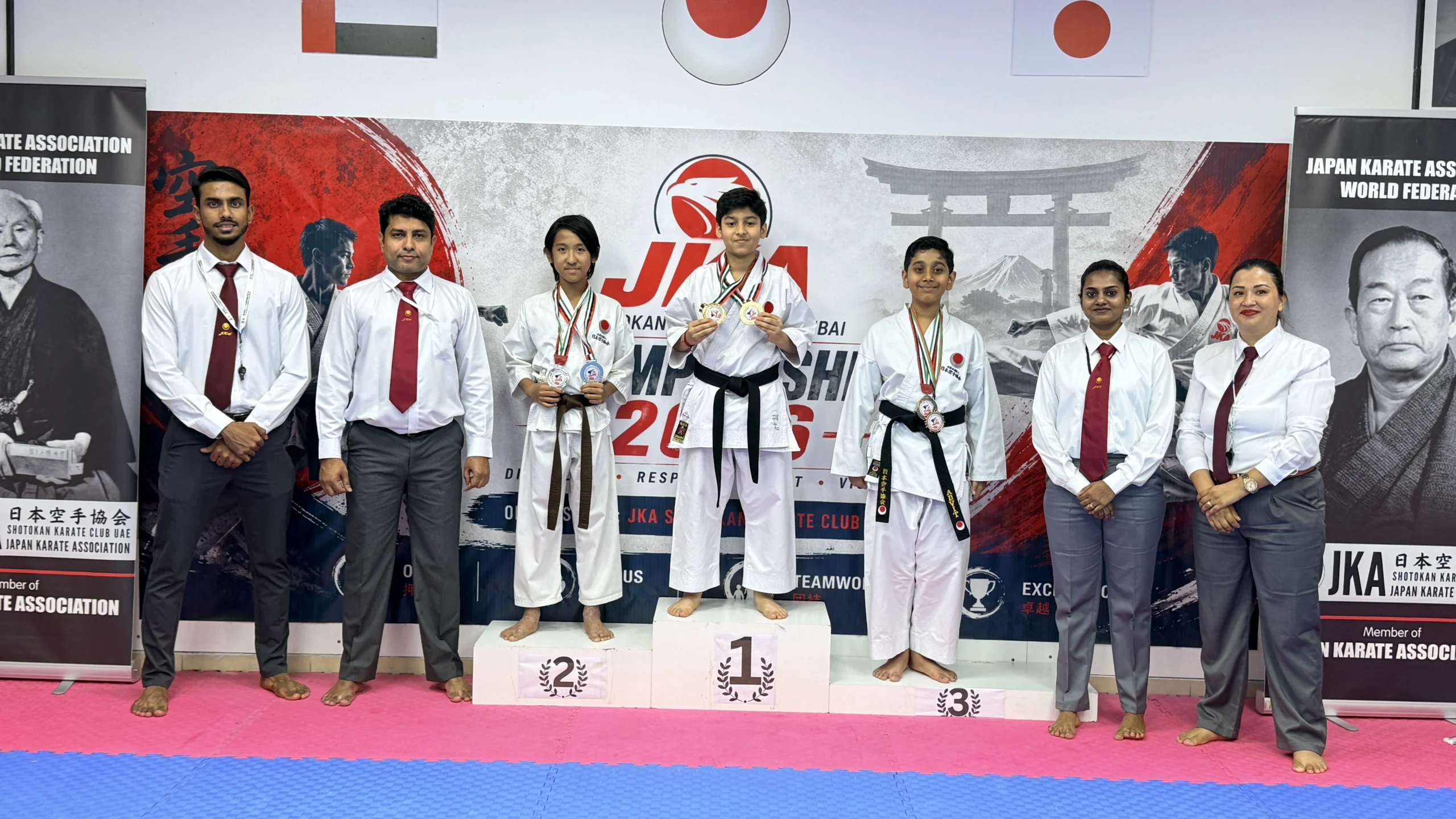 Vivaan Gohil Champion of Champions at Shotokan Karate Club Dubai