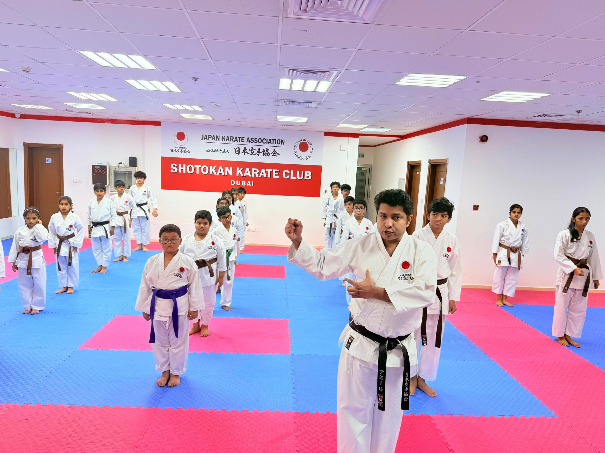 Kids karate classes in Dubai at Shotokan Karate Club Dubai for confidence discipline and fitness